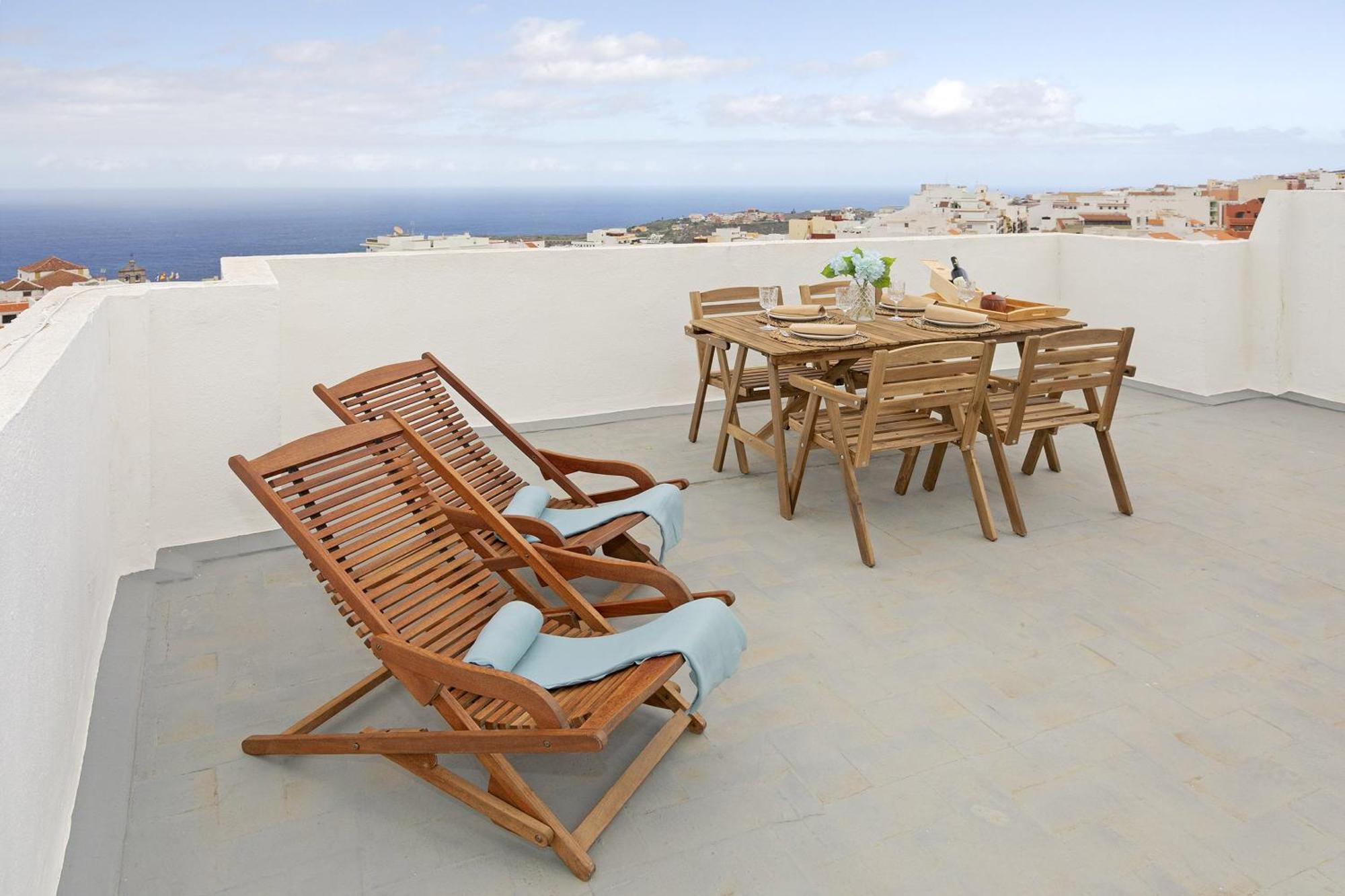 Rooftop View Escape - 1 Minute To Center And Fast Wi-Fi - Special Low Season Price For May And June Icod De Los Vinos Exteriér fotografie