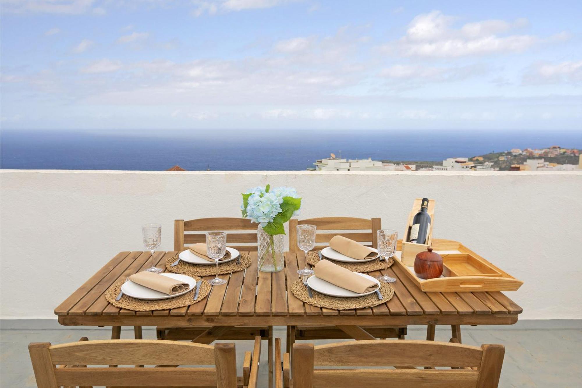 Rooftop View Escape - 1 Minute To Center And Fast Wi-Fi - Special Low Season Price For May And June Icod De Los Vinos Exteriér fotografie